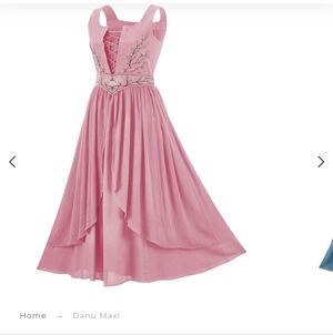 Holy Clothing Danu Overdress NWT Limited Edition With Belt